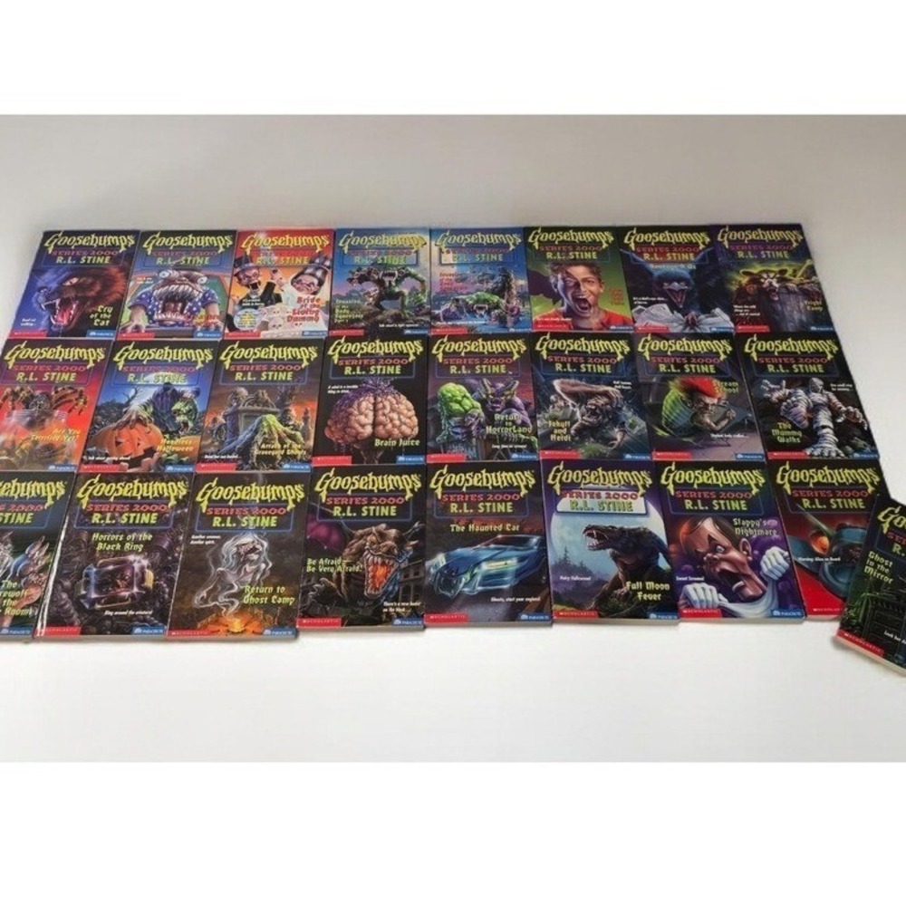 Goosebumps Series 2000 RL 1st ed. 1st print (All) 24 Paperbacks Vintage Horror‎
